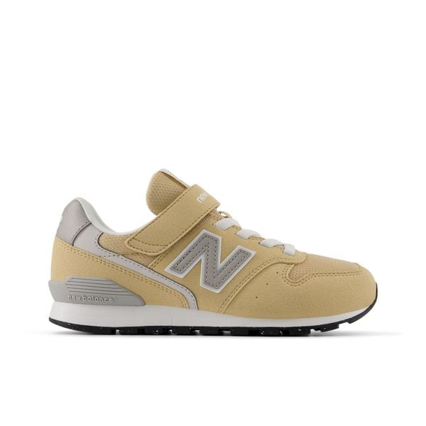  New Balance 996 Kid Bungee Lace With Top Strap - Beige 