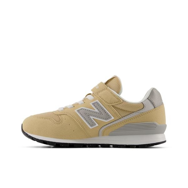  New Balance 996 Kid Bungee Lace With Top Strap - Beige 