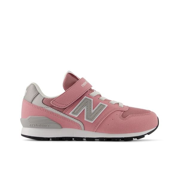  New Balance 996 Kid Bungee Lace With Top Strap - Pink 