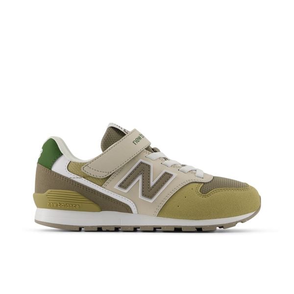  New Balance 996 Kid Bungee Lace With Top Strap - Brown / Green 