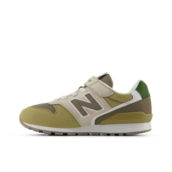  New Balance 996 Kid Bungee Lace With Top Strap - Brown / Green 