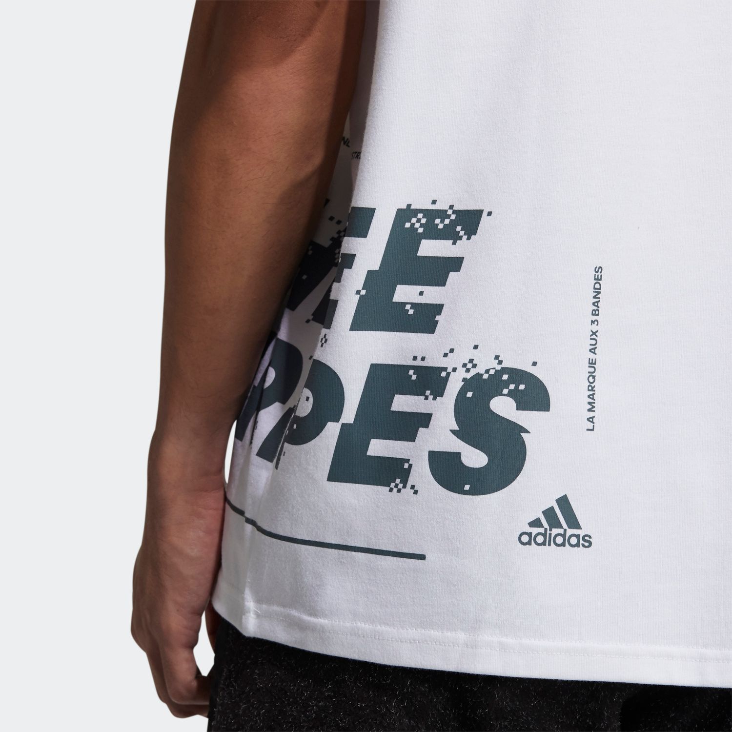  adidas Wording Tee - White 