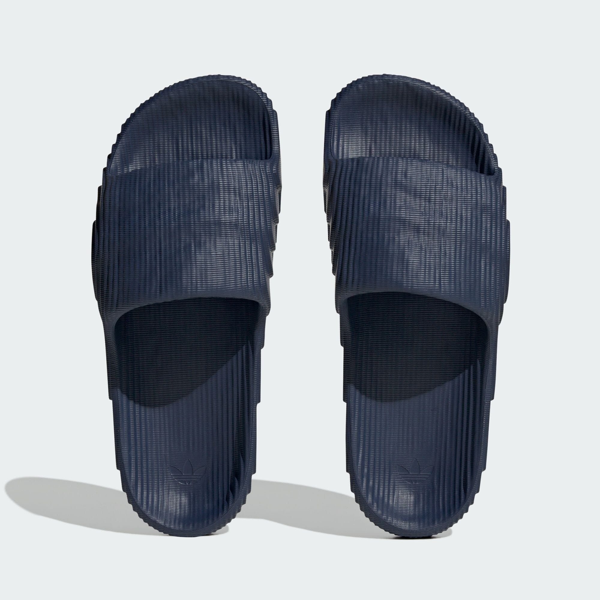 Dark blue cheap adidas slides