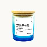  Nến thủy tinh 230g Midimo - Ombre xanh biển 