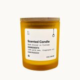  Nến thủy tinh 230g Midimo - Cam nhám 