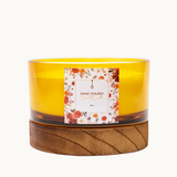  Wooden Glass Candle 450g 