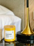  Nến thủy tinh 230g Midimo - Vàng đục 