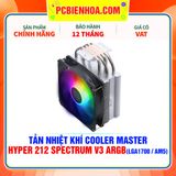  TẢN NHIỆT KHÍ COOLER MASTER HYPER 212 SPECTRUM V3 ARGB ( HỖ TRỢ SOCKET LGA1700 / AM5 ) 
