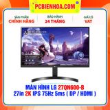  MÀN HÌNH LG 27QN600-B 27in 2K IPS 75Hz 5ms ( DP / HDMI ) 