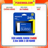  SSD ADATA SU650 240GB - 2.5in SATA III 3D NAND 