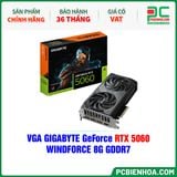  VGA GIGABYTE GeForce RTX 5060 WINDFORCE 8G GDDR7 (GV- N5060WF2-8GD) 