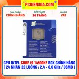  CPU Intel Core i9 14900KF BOX CHÍNH HÃNG ( 24 NHÂN 32 LUỒNG / 2.4 - 6.0 GHz / 36MB ) 