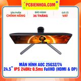  MÀN HÌNH AOC 25G3Z/74 24.5in FullHD IPS 240Hz 0.5ms ( HDMI / DP ) 