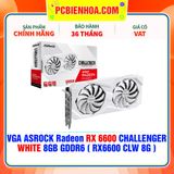  VGA ASROCK Radeon RX 6600 CHALLENGER WHITE 8GB GDDR6 ( RX6600 CLW 8G ) 