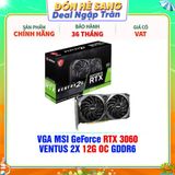  VGA MSI GeForce RTX 3060 VENTUS 2X 12G OC GDDR6 
