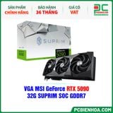  VGA MSI GeForce RTX 5090 32G SUPRIM SOC GDDR7 