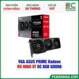  VGA ASUS PRIME Radeon RX 9060 XT OC 8GB GDDR6 ( PRIME-RX9060XT-O8G ) 