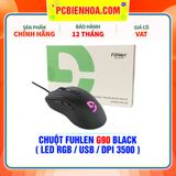  CHUỘT FUHLEN G90 BLACK ( LED RGB / USB / DPI 3500 ) 