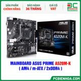  MAINBOARD ASUS PRIME A520M-K ( AM4 / m-ATX / 2xDDR4 ) 