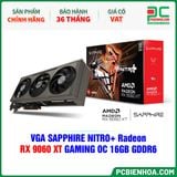  VGA SAPPHIRE NITRO+ Radeon RX 9060 XT GAMING OC 16GB GDDR6 (11350-01-20G) 