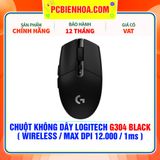  CHUỘT KHÔNG DÂY LOGITECH G304 BLACK ( WIRELESS / MAX DPI 12.000 / 1MS ) 