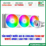  TẢN NHIỆT NƯỚC AIO ID-COOLING FX360 INF WHITE ARGB ( HỖ TRỢ SOCKET LGA1700|1851 / AM5 ) 