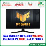  MÀN HÌNH ASUS TUF GAMING VG249Q3A - 24in FullHD IPS 180Hz 1ms ( DP / HDMI ) 