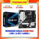  MAINBOARD ASRock B550M PRO4 ( AM4 / m-ATX / 4xDDR4 ) 