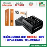 NGUỒN XIGMATEK THOR T850M V3 - 850W ( 80PLUS BRONZE / FULL MODULAR - EN43338 ) 
