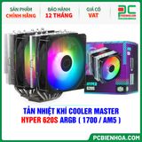  TẢN NHIỆT KHÍ COOLER MASTER HYPER 620S ARGB ( HỖ TRỢ SOCKET LGA1700 / AM5 ) 