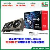  VGA SAPPHIRE NITRO+ Radeon RX 9070 XT GAMING OC 16GB GDDR6 (11348-01-20G) 