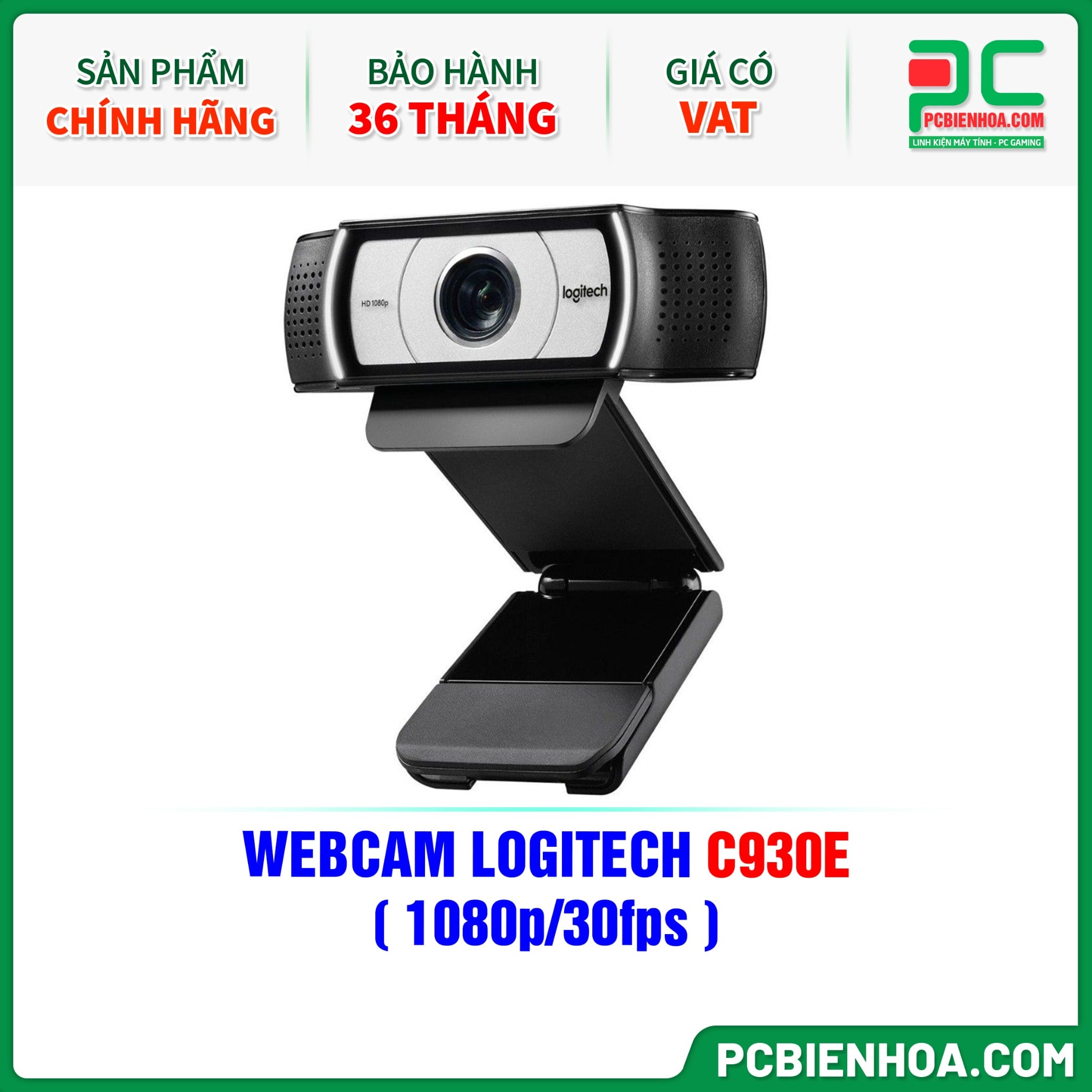 WEBCAM LOGITECH C930E 1080p/30fps – PCBIENHOA