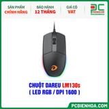  CHUỘT DAREU LM130s ( LED RGB / DPI 1600 ) 