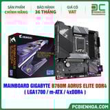  MAINBOARD GIGABYTE B760M AORUS ELITE DDR4 ( LGA1700 / m-ATX / 4xDDR4 ) 