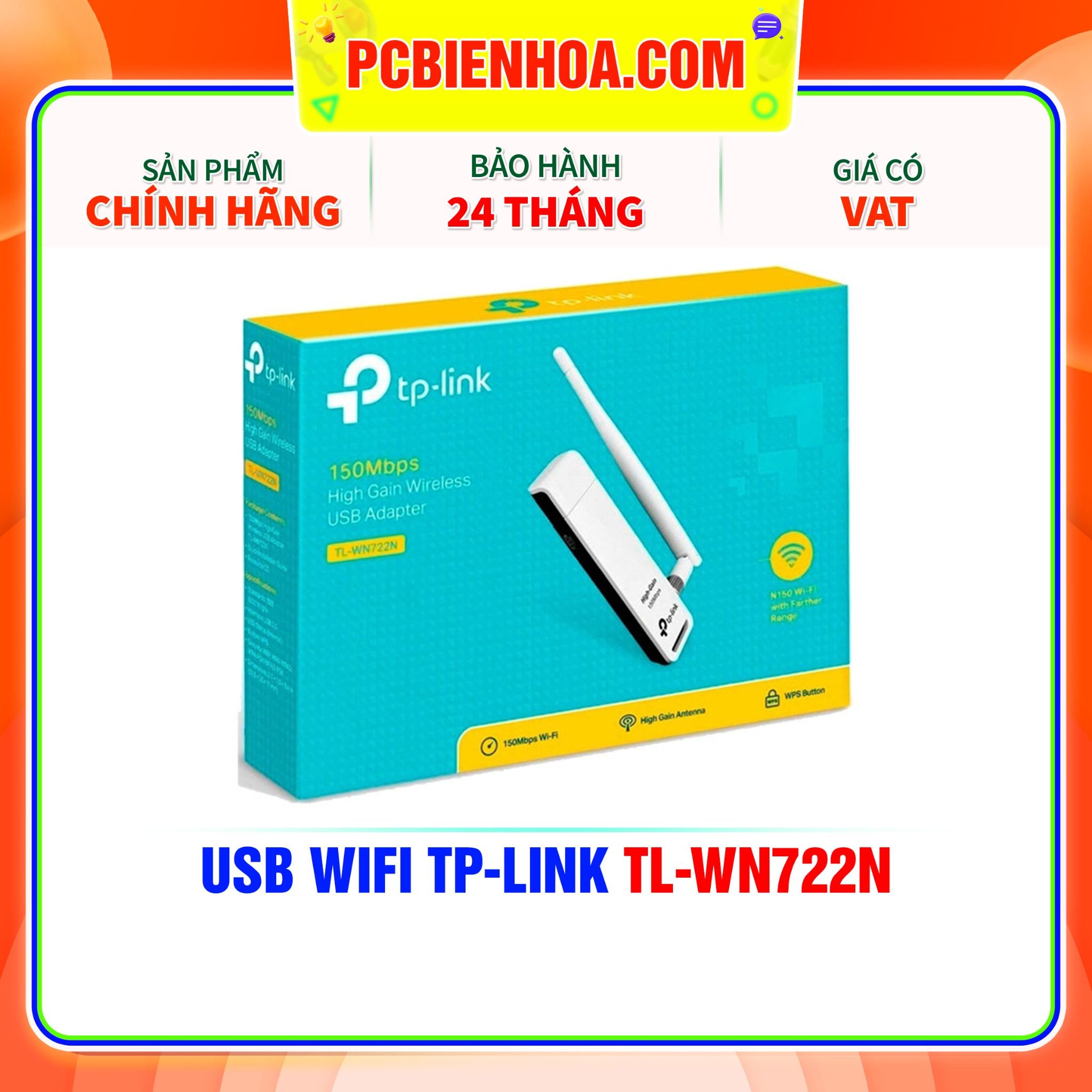  USB Wifi - TP-Link TL-WN722N 