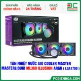  TẢN NHIỆT NƯỚC AIO COOLER MASTER MASTERLIQUID ML360 ILLUSION ARGB ( HỖ TRỢ SOCKET LGA1700 ) 