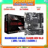  MAINBOARD ASRock B450M-HDV R4.0 ( AM4 / m-ATX / 2xDDR4 ) 