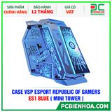  CASE VSP ESPORT REPUBLIC OF GAMERS - ES1 BLUE ( MINI TOWER ) 