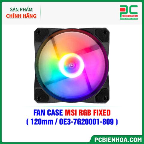  FAN CASE MSI RGB FIXED ( 120mm / OE3-7G20001-809 ) 