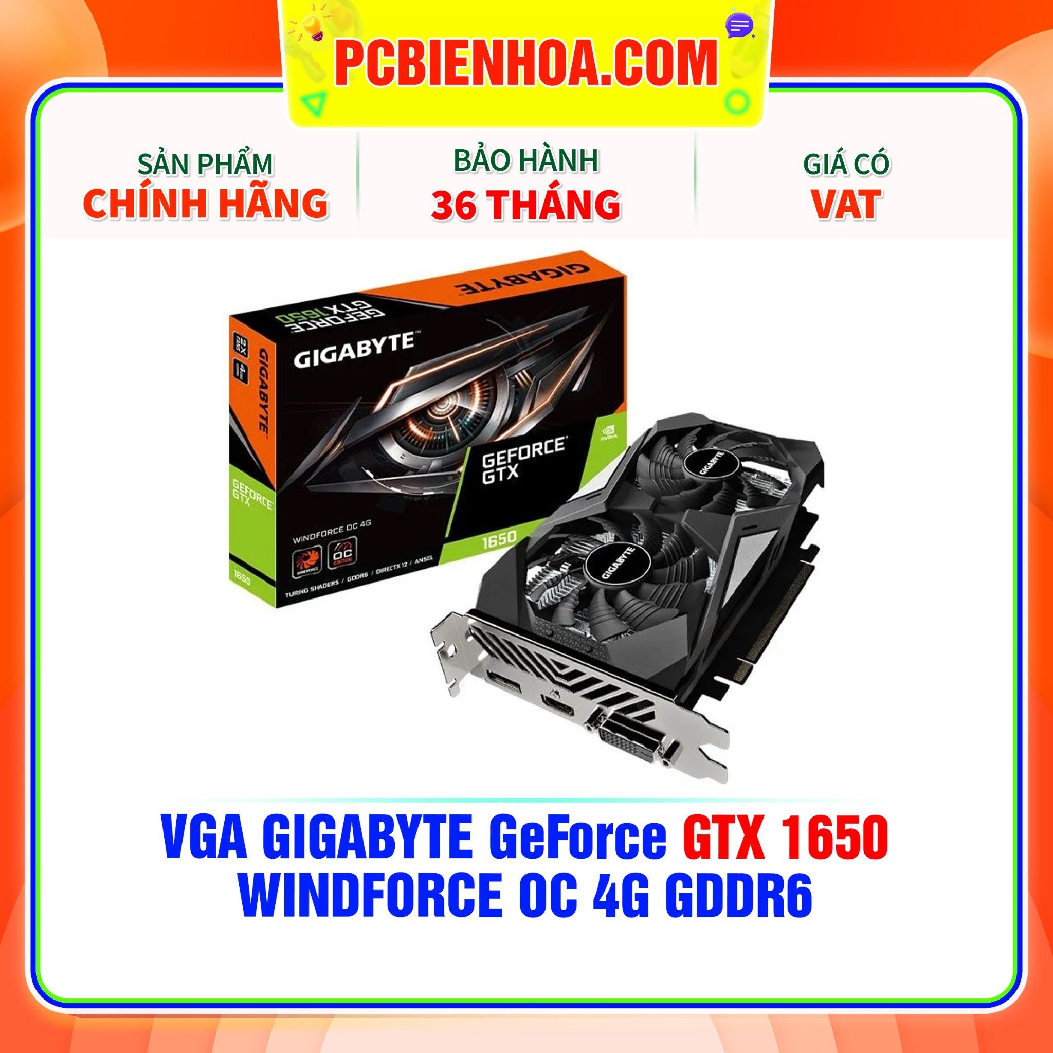 Gigabyte geforce gtx sales 1650 windforce oc