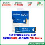  SSD WESTERN DIGITAL BLUE SN5000 500GB - M.2 NVMe PCIe Gen4x4 ( WDS500G4B0E ) 