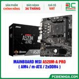  MAINBOARD MSI A520M-A PRO ( AM4 / m-ATX / 2xDDR4 ) 