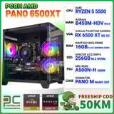  PCBH AMD PANO RYZEN 5 5500 / B450M / RX 6500 XT 8GB / 16GB / 256GB 