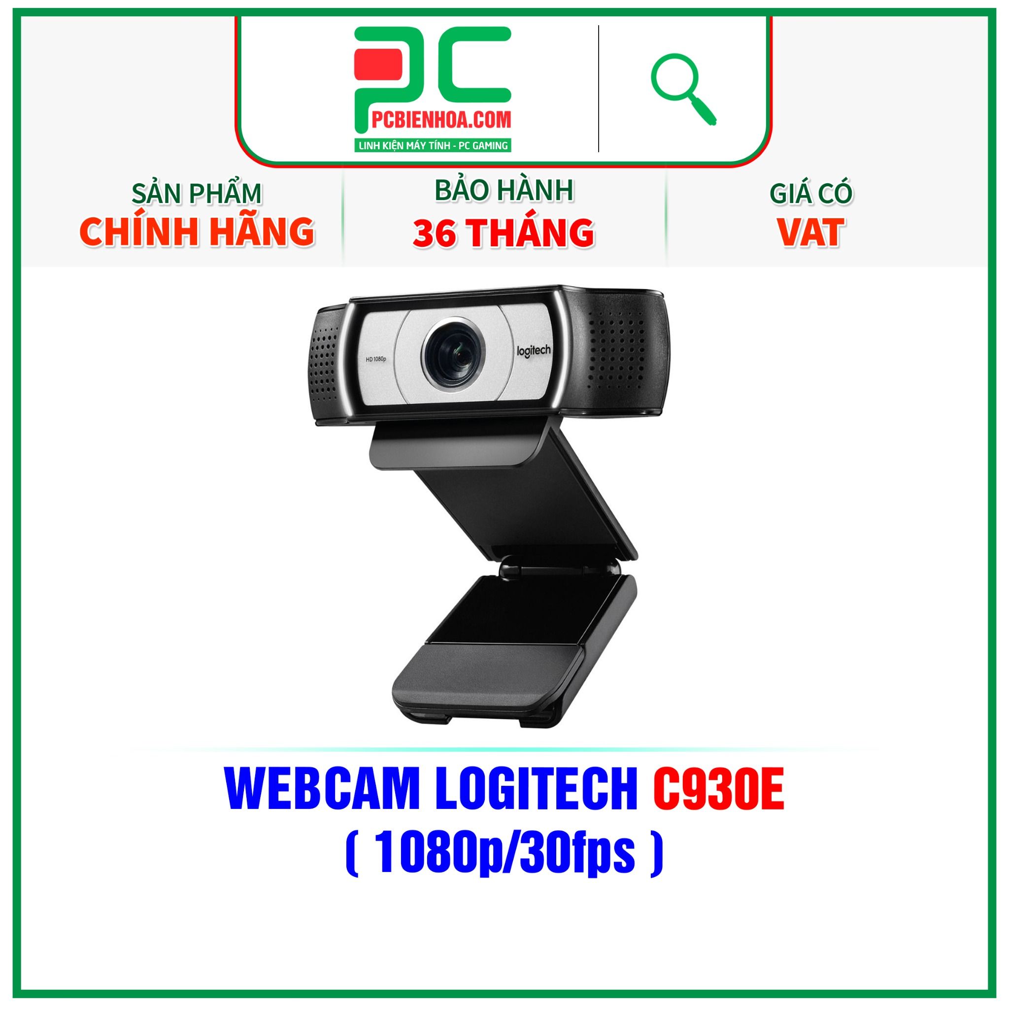 WEBCAM LOGITECH C930E ( 1080p/30fps ) – PCBIENHOA