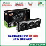 VGA INNO3D GeForce RTX 5080 3X OC 16GB GDDR7 
