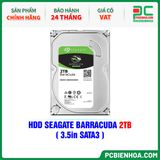 HDD SEAGATE BARRACUDA 2TB ( 3.5in SATA3 ) 