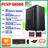  MÁY TÍNH VĂN PHÒNG AMD RYZEN 5 5600G / B450M / 16GB / 256GB 