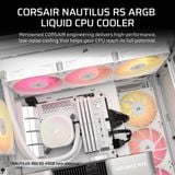  TẢN NHIỆT NƯỚC AIO CORSAIR NAUTILUS 240 RS ARGB WHITE ( HỖ TRỢ SOCKET LGA1700|1851 / AM5 ) 