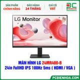  MÀN HÌNH LG 24MR400-B - 24in FullHD IPS 100Hz 5ms ( HDMI / VGA ) 