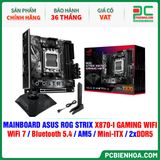  DDR5 - MAINBOARD ASUS ROG STRIX X870-I GAMING WIFI ( WiFi 7 / Bluetooth 5.4 / AM5 / Mini-ITX / 2xDDR5 ) 